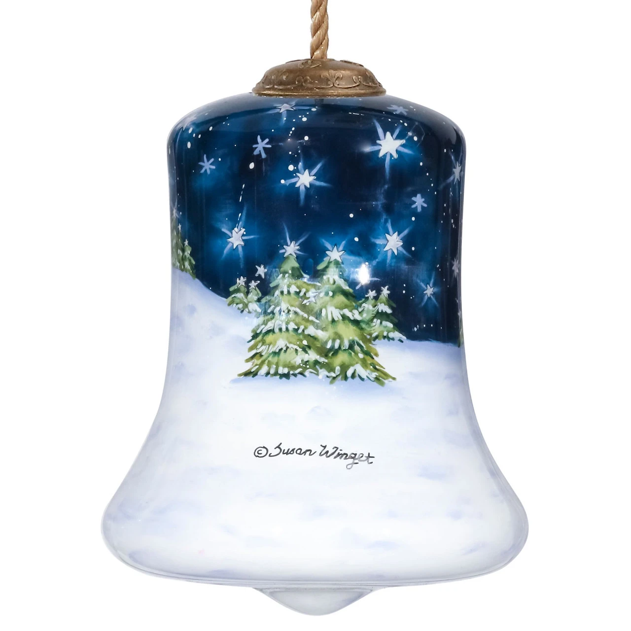 3.5" Love, Peace And Good Will For All Angel Christmas Ornament 5 3.5" Love, Peace And Good Will For All Angel Christmas Ornament - Image 3