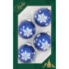 4ct Blue And White Snowflakes Glitter Christmas Ball Ornaments 2.5" (67mm) 2 4ct Blue And White Snowflakes Glitter Christmas Ball Ornaments 2.5" (67mm) -Optimal Christmas Shop dcki kbx03201 1 79182.1667561885