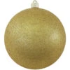 Gold Shatterproof Glitter Christmas Ball Ornament 8" (200mm) -Optimal Christmas Shop dcki kbx12987 1 04318.1667568995