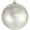 Cloud Silver Shatterproof Shiny Christmas Ball Ornament 8" (200mm) 2 Cloud Silver Shatterproof Shiny Christmas Ball Ornament 8" (200mm) -Optimal Christmas Shop dcki kbx14006 1 43501.1667561898