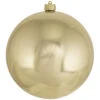 Champagne Gold Shatterproof Shiny Christmas Ball Ornament 8" (200mm) -Optimal Christmas Shop dcki kbx14008 1 74542.1667561901
