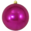 Magenta Pink Shatterproof Shiny Christmas Ball Ornament 8" (200mm) -Optimal Christmas Shop dcki kbx14012 1 57312.1667670996