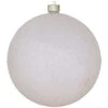 White Shatterproof Glitter Christmas Ball Ornament 8" (200mm) 1 White Shatterproof Glitter Christmas Ball Ornament 8" (200mm) -Optimal Christmas Shop dcki kbx14018 1 87519.1667561903