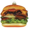 3.5" Brown And Green Hamburger Figurine Christmas Ornament -Optimal Christmas Shop dcki kbx15142 70130.1667561904