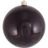 Onyx Black Shatterproof Shiny Christmas Ball Ornament 8" (200mm) -Optimal Christmas Shop dcki kbx26000 1 44307.1667561931