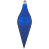 Regal Blue Shatterproof Christmas Long Drop Ornament 12.5" (320mm)