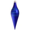 Regal Blue Long Drop With Serenity Tangle Band Shatterproof Glitter Christmas Ornament 12.5" (320mm) 2 Regal Blue Long Drop With Serenity Tangle Band Shatterproof Glitter Christmas Ornament 12.5" (320mm) -Optimal Christmas Shop dcki kbx70409 1 43945.1667561516