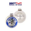Silver Emergency Medical Services Logo Christmas Ball Ornaments 3.25" (80mm) -Optimal Christmas Shop dcki kbx73001 1 43820.1667561571