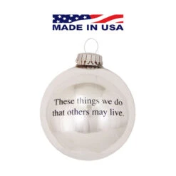 Silver Emergency Medical Services Logo Christmas Ball Ornaments 3.25" (80mm) 7 Silver Emergency Medical Services Logo Christmas Ball Ornaments 3.25" (80mm) -Optimal Christmas Shop dcki kbx73001 3 77221.1667561572