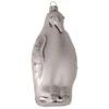 5" Silver Penguin Contemporary Christmas Ornament