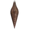 Brown And Silver Shatterproof Christmas Long Drop Ornament 12.5" (320mm) 2 Brown And Silver Shatterproof Christmas Long Drop Ornament 12.5" (320mm) -Optimal Christmas Shop dcki kbx80825 1 85220.1667561548