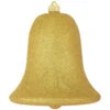 9" Gold Shatterproof Glitter Christmas Bell Ornament -Optimal Christmas Shop dcki kbx80890 1 39625.1667561521