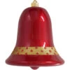 9" Red And Gold Shatterproof Christmas Bell Ornament -Optimal Christmas Shop dcki kbx90242 13213.1667601928