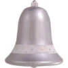 9" White And Silver Dot Shatterproof Christmas Bell Ornament 1 9" White And Silver Dot Shatterproof Christmas Bell Ornament -Optimal Christmas Shop dcki kbx90244 09105.1667601930