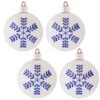 4ct Blue And White Leafy Flake Shatterproof Christmas Ball Ornament 3" (80mm) 1 4ct Blue And White Leafy Flake Shatterproof Christmas Ball Ornament 3" (80mm) -Optimal Christmas Shop dcki kbx90263 4 11701.1667601930