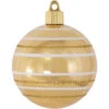 4ct Gold And White Striped Shatterproof Shiny Christmas Ball Ornaments 3.25" (80mm) 1 4ct Gold And White Striped Shatterproof Shiny Christmas Ball Ornaments 3.25" (80mm) -Optimal Christmas Shop dcki kbx90267 4 1 54192.1667561592