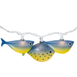 10 Blue And Yellow Fish Mini Summer Patio String Lights – 8.5 Ft Green Wire 9 10 Blue And Yellow Fish Mini Summer Patio String Lights – 8.5 Ft Green Wire -Optimal Christmas Shop denniseast 13091 1 setof3 55948.1667618036
