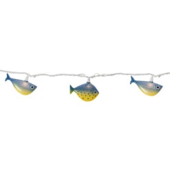 10 Blue And Yellow Fish Mini Summer Patio String Lights – 8.5 Ft Green Wire 10 10 Blue And Yellow Fish Mini Summer Patio String Lights – 8.5 Ft Green Wire -Optimal Christmas Shop denniseast 13091 2 updated 87752.1667618037