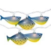 10 Blue And Yellow Fish Mini Summer Patio String Lights – 8.5 Ft Green Wire -Optimal Christmas Shop denniseast 13091 3 updated 39306.1667618036
