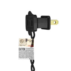 50 White LED Mini Christmas Lights - 16.25 Ft Black Wire 7 50 White LED Mini Christmas Lights - 16.25 Ft Black Wire -Optimal Christmas Shop denniseast blackplug 29827.1667578412