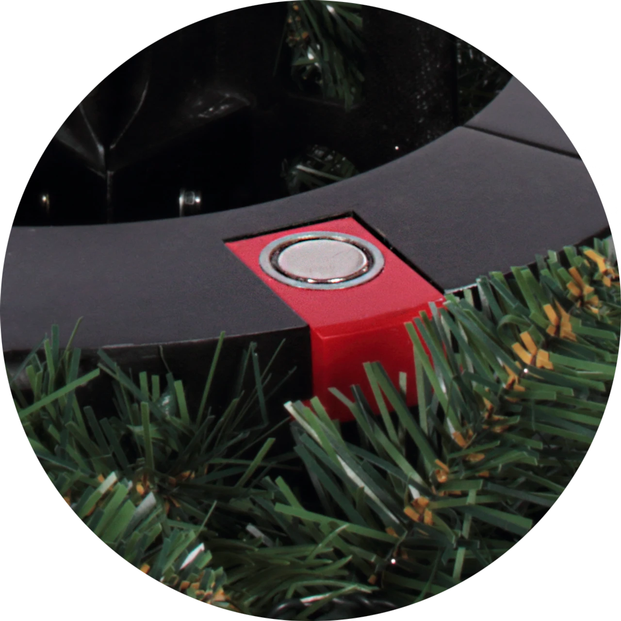 7.5' Pre-Lit Natural Artificial Christmas Tree – Warm White LED Lights 8 7.5' Pre-Lit Natural Artificial Christmas Tree – Warm White LED Lights - Image 6