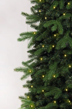 7.5' Pre-Lit Natural Artificial Christmas Tree – Warm White LED Lights 10 7.5' Pre-Lit Natural Artificial Christmas Tree – Warm White LED Lights -Optimal Christmas Shop dezy2018 et nat 75 3 62697.1667536226