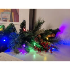 9' X 12" Pre-Lit Woodland Berry Artificial Christmas Garland, LED Lights 10 9' X 12" Pre-Lit Woodland Berry Artificial Christmas Garland, LED Lights -Optimal Christmas Shop dghh20cbg9 2 40662.1687468430