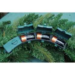 Pre-Lit Mountain Cypress Artificial Christmas Wreath, 30-Inch, LED Lights -Optimal Christmas Shop dghh20mcw30 07 98586.1682962170