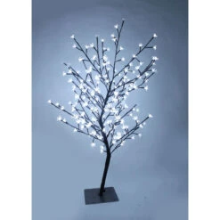 3.5' Pre-Lit Cherry Artificial Tree - LED Lights