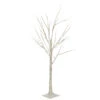 3.75' Pre-Lit Pencil Birch Artificial Christmas Tree - Warm White LED Lights -Optimal Christmas Shop dhine 37431 48 1 00685.1667576646