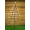 4.25' Pre-Lit Pencil Artificial Christmas Tree - Warm White LED Lights -Optimal Christmas Shop dhine 37457 br 1 58215.1667576836