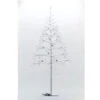 14.50" Pre-Lit Slim Christmas Tree - 380 White Sparkling LED Lights -Optimal Christmas Shop dhine 37457 sl 18231.1667574689