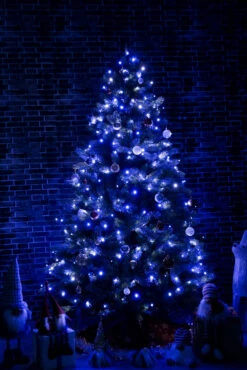 32.25' Multi-Function Timed Pattern String Lights - 100 RGB LED With Remote -Optimal Christmas Shop dhine 37511 100 8 98153.1667646352