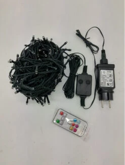 65.25' Multi-Function Timed Pattern String Lights - 200 RGB LED With Remote