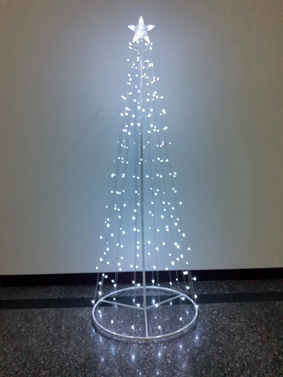 6.75' Multi-Function Timed LED Tree - 252 RGB LED With Remote 3 6.75' Multi-Function Timed LED Tree - 252 RGB LED With Remote