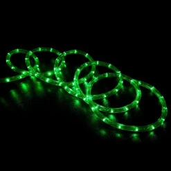 Green Commercial Incandescent Length Christmas Rope Lights - 100 Ft White Wire -Optimal Christmas Shop dhof 1314 05 2 33084.1667509401