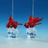 Pack Of 4 Clear And Red Cardinal Ice Cube Christmas Ornaments 3" 2 Pack Of 4 Clear And Red Cardinal Ice Cube Christmas Ornaments 3" -Optimal Christmas Shop dice2095049 49648.1667683890