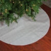 48" Cream Quilted Christmas Hexagon Tree Skirt With Velvety Trim -Optimal Christmas Shop dlens2fjxqkrv8awhlldaf5rdnvqtmpj 17594.1671201429