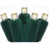 12 Warm White LED Wide Angle Christmas String Lights - 24 Ft Green Wire -Optimal Christmas Shop dlig 1102306 1 44038.1667539245