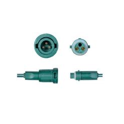 240 Cool White LED Wide Angle Christmas Hanging Drops String Lights - 8 Ft White Wire 7 240 Cool White LED Wide Angle Christmas Hanging Drops String Lights - 8 Ft White Wire -Optimal Christmas Shop dlig 1102748 3 43108.1667536656