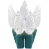 50 Pure White LED C6 Faceted Christmas String Lights - 25.17 Ft Green Wire 2 50 Pure White LED C6 Faceted Christmas String Lights - 25.17 Ft Green Wire -Optimal Christmas Shop dlig 1103075 1 07822.1667653754