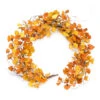 Set Of 2 Orange And Brown Ginkgo Leaf Fall Harvest Garlands 5' X 4.5" -Optimal Christmas Shop dmel 83678ds 98483.1687598362