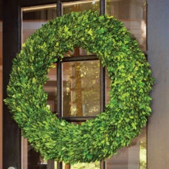 Natural Fiber Artificial Boxwood Christmas Wreath - 30-Inch, Unlit 7 Natural Fiber Artificial Boxwood Christmas Wreath - 30-Inch, Unlit -Optimal Christmas Shop dnapa 7574pg 3 50177.1667562096