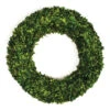 Natural Fiber Artificial Boxwood Christmas Wreath - 30-Inch, Unlit -Optimal Christmas Shop dnapa 7574pg 26782.1667562095