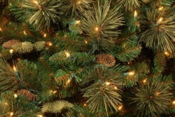 7.5 Ft. Carolina Pine Tree With Clear Lights -Optimal Christmas Shop dnat20cap3 306 75 4 99525.1686079931