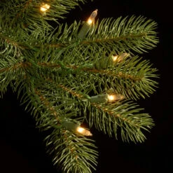 6.5’ Pre-Lit Downswept Douglas Fir Artificial Christmas Tree - Clear Lights -Optimal Christmas Shop dnat20pedd1 312 65 2 88027.1667658044