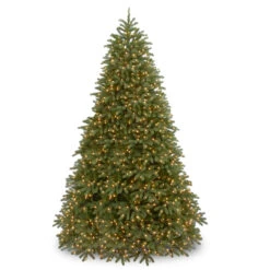 10’ Pre-Lit Jersey Fraser Fir Medium Artificial Christmas Tree – Dual Color LED Lights