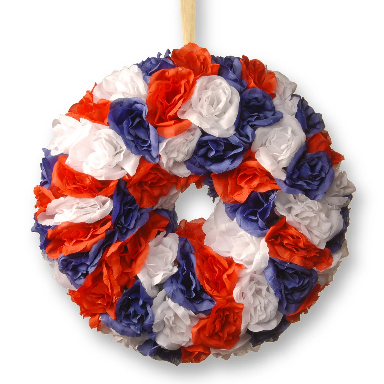 14" Patriotic Rose Wreath 3 14" Patriotic Rose Wreath