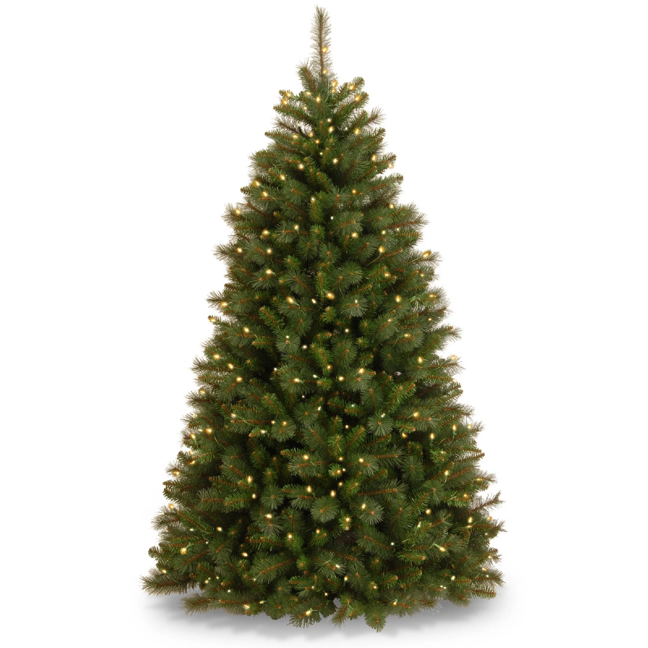6.5’ Pre-Lit Rocky Ridge Pine Artificial Christmas Tree - Clear Lights 3 6.5’ Pre-Lit Rocky Ridge Pine Artificial Christmas Tree - Clear Lights