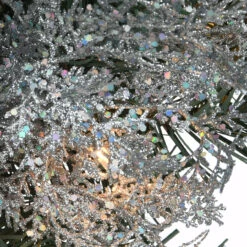 Pre-Lit Artificial Christmas Wreath With Ornaments - 32-Inch, Clear Lights -Optimal Christmas Shop dnat dc13 309 32w 3 55871.1667574350